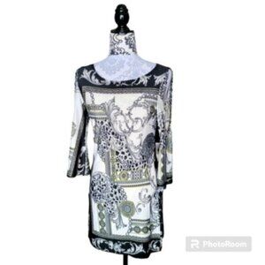 COLD Shoulder Mini Dress / Tunic Sz Small